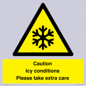 Caution Icy conditions please take extra care